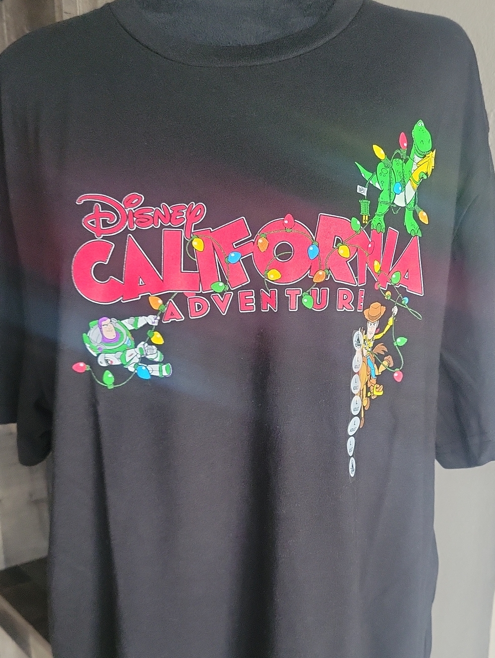 Disney California Adventure Christmas Graphic Adult Tee